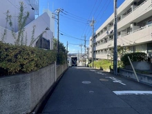 【神奈川県/川崎市宮前区土橋】東急ドエル宮前平ビレジ B棟 前面道路