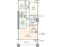 【神奈川県/川崎市高津区久本】ザ・タワー＆パークス田園都市溝の口 間取り図