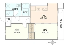【神奈川県/川崎市幸区塚越】塚越住宅 間取り図