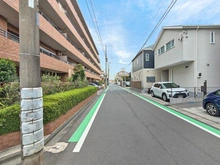 【神奈川県/横浜市保土ケ谷区狩場町】コスモ保土ヶ谷パークフォルム 前面道路