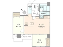 【神奈川県/横浜市鶴見区鶴見中央】セザール第三鶴見 間取り図