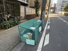 【神奈川県/横浜市鶴見区鶴見中央】ジョイフル一番館鶴見中央 ゴミ置き場