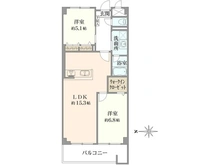 【東京都/八王子市椚田町】めじろ台ハイム 間取り図