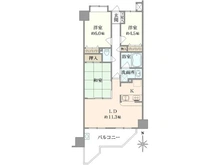 【神奈川県/大和市上和田】ダイアパレス桜が丘 間取り図