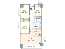 【神奈川県/大和市中央】藤和シティホームズ大和駅前 間取り図