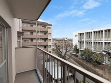 【東京都/八王子市椚田町】東建狭間マンション バルコニー：北側