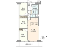 【神奈川県/横浜市神奈川区大口通】大口ハウス 間取り図