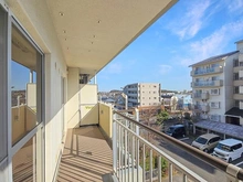 【神奈川県/横浜市青葉区奈良】ヴェルディール奈良 4号棟 バルコニー