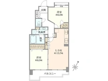 【神奈川県/川崎市高津区溝口】東急ドエル・アルス溝口ヒルトップステージ 間取り図