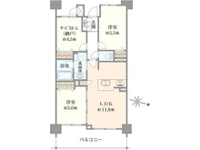 【神奈川県/横浜市都筑区池辺町】クオス鴨居IIレジデンシャルステージ 間取り図