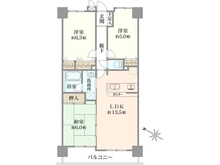 【東京都/八王子市散田町】センチュリーめじろ台 間取り図
