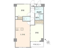 【神奈川県/横浜市鶴見区東寺尾】東寺尾ダイヤモンドマンション B号棟 間取り図