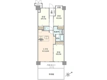 【神奈川県/横浜市金沢区西柴】 ビクトリアヒルズ横濱サウス バラード棟 間取り図