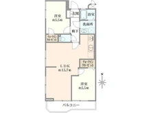 【神奈川県/川崎市中原区下小田中】プラネット元住吉 間取り図