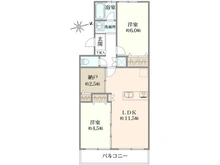 【神奈川県/川崎市高津区上作延】メゾン富士エース B棟 間取り図
