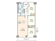 【神奈川県/川崎市幸区塚越】川崎セントラルコーポ 間取り図
