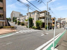 【神奈川県/川崎市高津区梶ケ谷】マレヴィラージュ梶ケ谷 前面道路