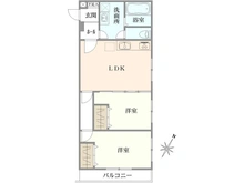 【神奈川県/横浜市鶴見区市場下町】エンゼルハイム鶴見第2 間取り図