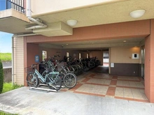 【神奈川県/川崎市高津区久地】コアマンションリバーフロント二子多摩川 駐輪場