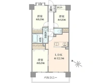 【神奈川県/川崎市高津区下作延】ライオンズマンション久地第二 間取り図