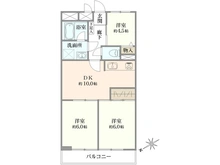 【神奈川県/横浜市青葉区しらとり台】ライオンズマンション青葉台第3 間取り図