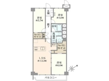 【神奈川県/横浜市青葉区藤が丘】藤が丘ハウス 間取り図