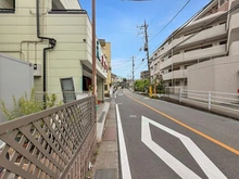 【神奈川県/川崎市高津区上作延】ライオンズ溝の口レジデンス 前面道路