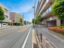 【神奈川県/川崎市高津区梶ケ谷】バースシティー梶ケ谷 1番館 前面道路