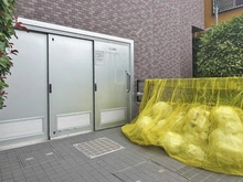 【神奈川県/川崎市幸区小倉】クレッセント新川崎III 共用部：ゴミ置き場