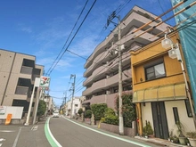 【神奈川県/川崎市幸区小倉】クレッセント新川崎III 前面道路