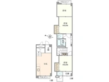 【東京都/世田谷区代田】ハヤマビル 間取り図