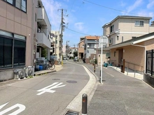 【神奈川県/川崎市幸区北加瀬】ロイヤルステージ日吉 前面道路