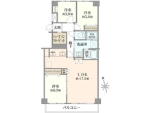 【神奈川県/川崎市宮前区宮崎】ライオンズマンション宮崎台 間取り図