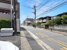 【神奈川県/川崎市高津区千年】ライオンズプラザ武蔵新城 前面道路