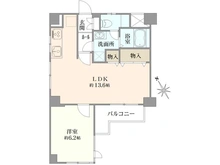 【神奈川県/川崎市宮前区鷺沼】朝日第2鷺沼マンション 間取り図