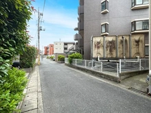 【神奈川県/川崎市高津区明津】オーベル元住吉 前面道路