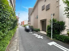 【神奈川県/川崎市高津区明津】オーベル元住吉 前面道路