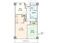 【東京都/府中市朝日町】 藤和シティコープ府中朝日町 間取り図
