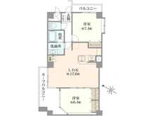 【神奈川県/川崎市高津区新作】キャニオンマンション溝の口 間取り図