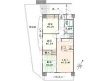 【神奈川県/川崎市宮前区平】フェイム宮前平 間取り図