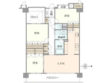 【神奈川県/川崎市川崎区池上新町】クリオ大師公園南壱番館 間取り図