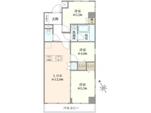 【神奈川県/川崎市川崎区榎町】エンゼルハイム川崎第2 間取り図