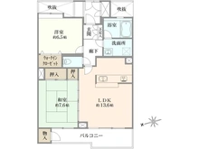 【神奈川県/川崎市宮前区野川台】ベルググランデ鷺沼 間取り図