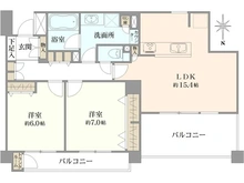 【神奈川県/川崎市高津区溝口】クリオ溝の口壱番館 間取り図