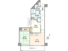 【神奈川県/川崎市高津区蟹ケ谷】ヒルステージ日吉 間取り図
