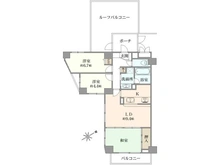 【神奈川県/川崎市麻生区岡上】アシェール鶴川 間取り図