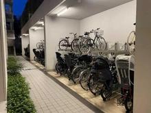 【神奈川県/川崎市宮前区小台】クリオ鷺沼マスターテラス 駐輪場