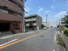 【神奈川県/川崎市高津区下作延】梶が谷ビューハイツ 前面道路