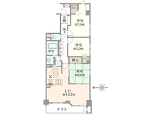 【神奈川県/川崎市高津区末長】ハイホーム武蔵新城 間取り図