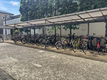 【神奈川県/横浜市緑区いぶき野】長津田パークハイツ 駐輪場